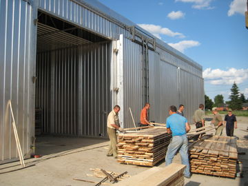 Vollautomatische Holztrocknungsöfen für das Trocknen von Hartholz