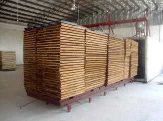 Zuverlässige Wärmebehandlungs-Ausrüstung 220 ℃ Höchsttemperatur für Holz